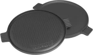223.0230.043 - Barbecue plates, 36 x 43 x 3 cm, metal, black, round.