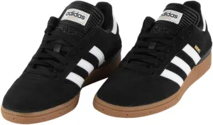 adidas Busenitz Pro Mens Shoes, Black/Running White/Metallic Gold, 9.5