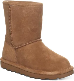BEARPAW Elle Youth Multiple Colors | Youth's Boot Classic Suede | Youth's Slip On Boot | Comfortable Winter Boot