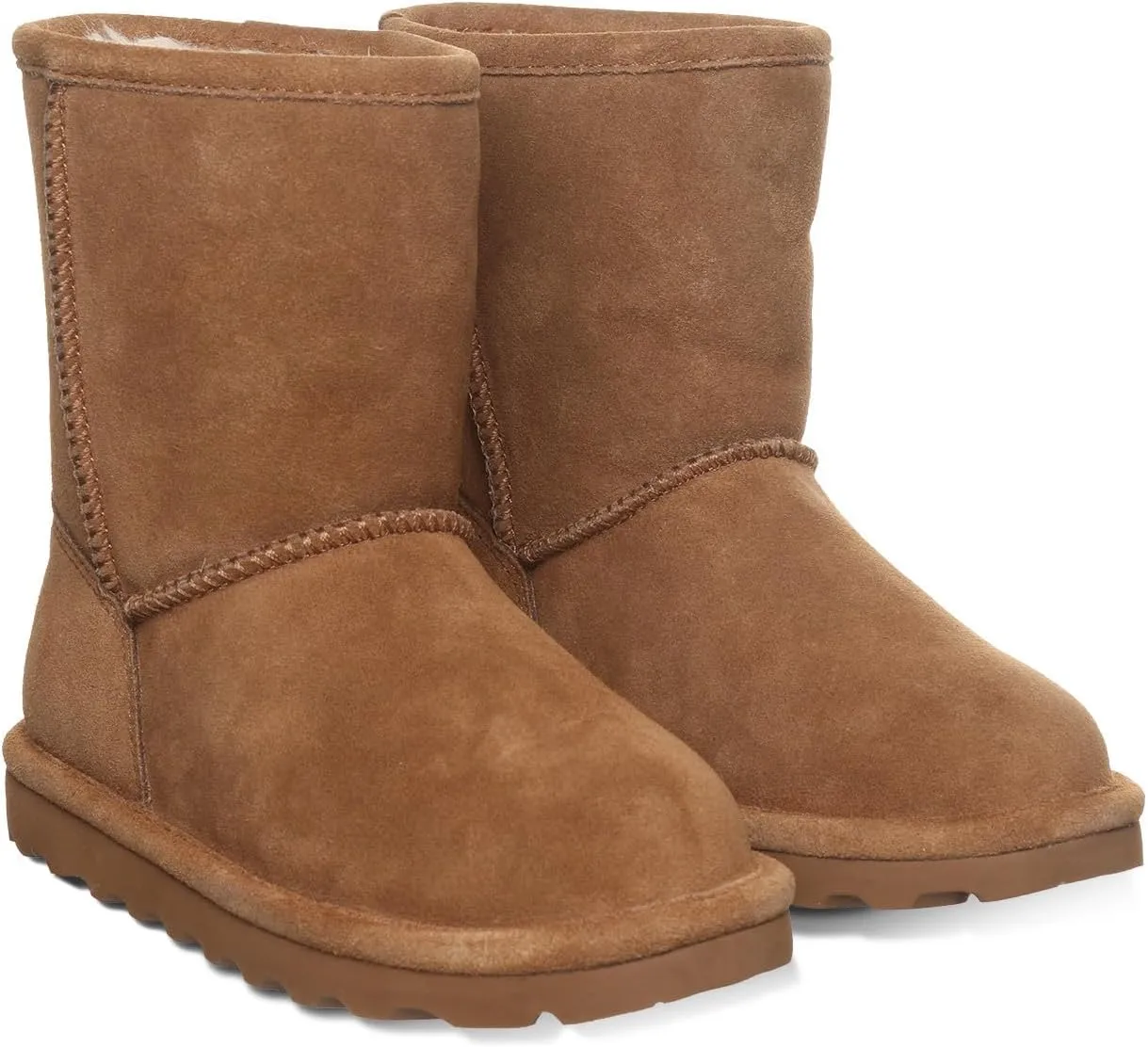 BEARPAW Elle Youth Multiple Colors | Youth's Boot Classic Suede | Youth's Slip On Boot | Comfortable Winter Boot