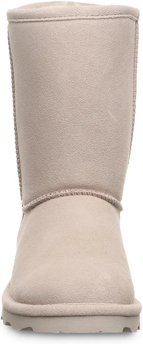 BEARPAW Women's Elle Short Multiple Colors | Women's Boot Classic Suede | Women's Slip On Boot | Comfortable Winter Boot