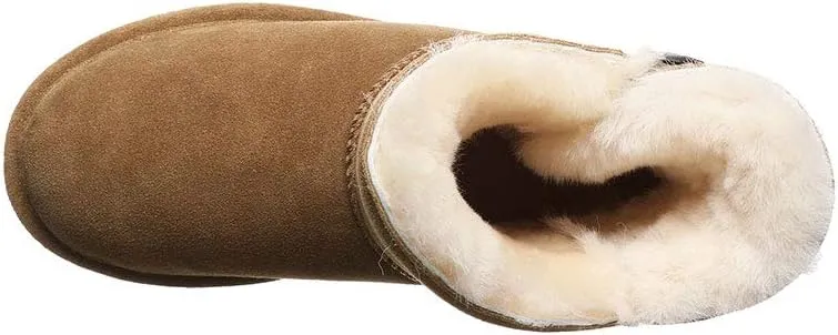 BEARPAW Womens Lined Suede Winter & Snow Boots