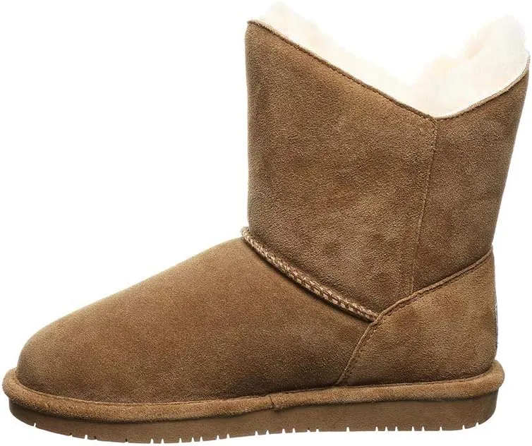 BEARPAW Womens Lined Suede Winter & Snow Boots