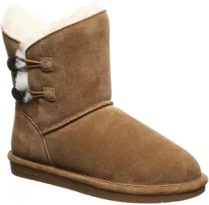BEARPAW Womens Lined Suede Winter & Snow Boots
