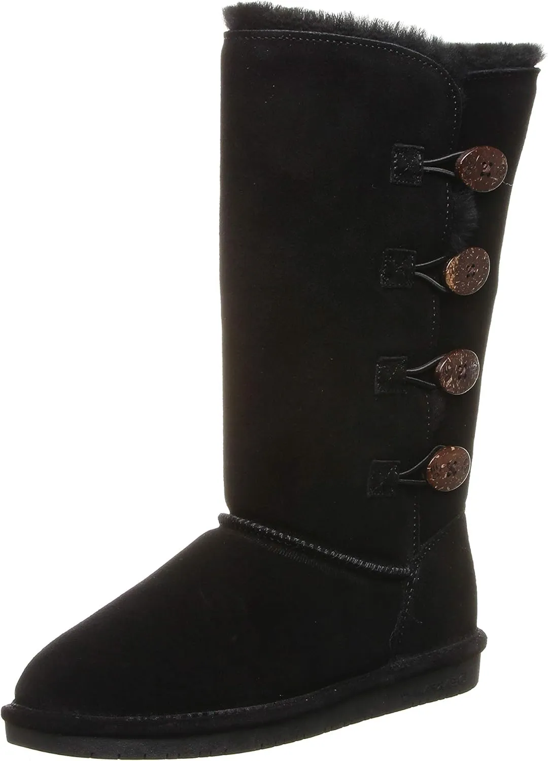BEARPAW Women's Lori Multiple Colors | Women's Boot Classic Suede | Women's Slip On Boot | Comfortable Winter Boot