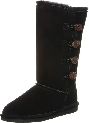 BEARPAW Women's Lori Multiple Colors | Women's Boot Classic Suede | Women's Slip On Boot | Comfortable Winter Boot