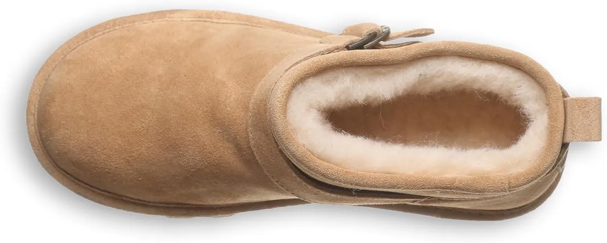 BEARPAW Women's Petite Boot Multiple Colors | Women's Ankle Boot | Women's Slip On Boot | Comfortable Winter Boot