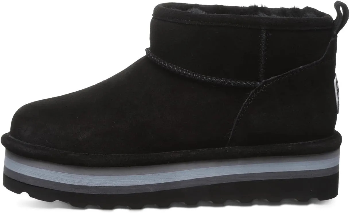 BEARPAW Women's Retro Shorty Boot | Women's Ankle Boot | Comfortable Winter Boot