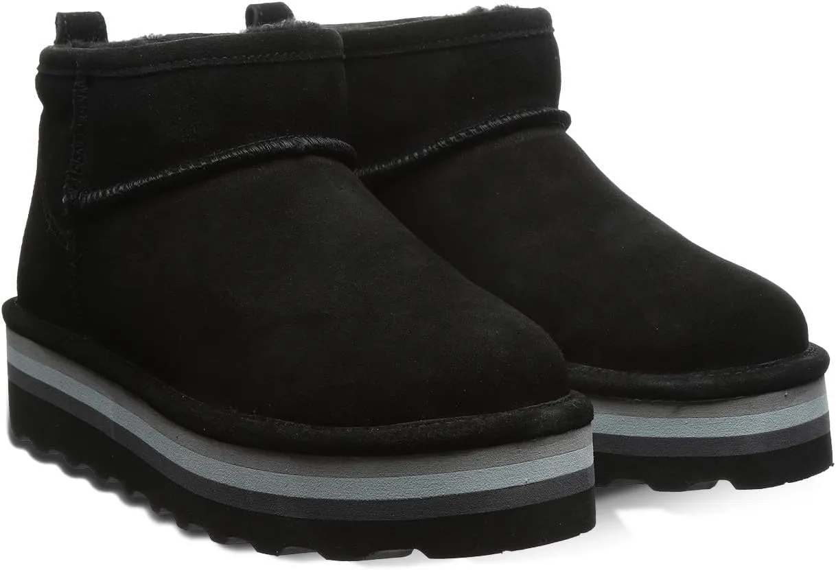 BEARPAW Women's Retro Shorty Boot | Women's Ankle Boot | Comfortable Winter Boot