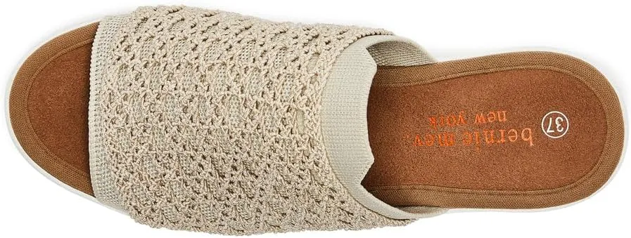 Bernie Mev Women's Venti Crochet Wedge Sandal
