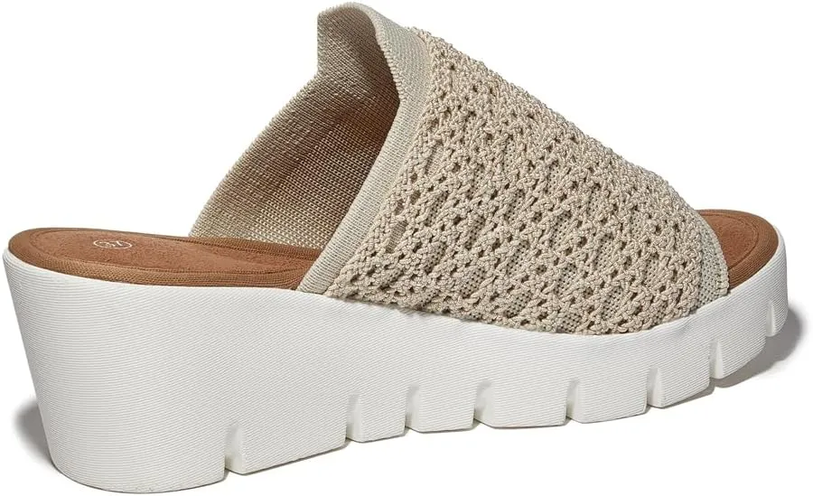 Bernie Mev Women's Venti Crochet Wedge Sandal