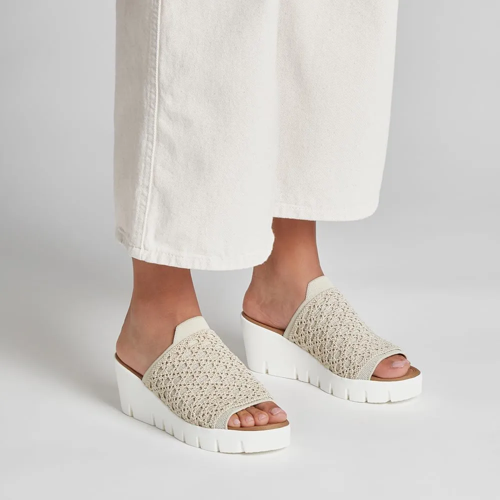 Bernie Mev Women's Venti Crochet Wedge Sandal