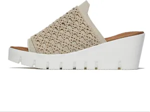 Bernie Mev Women's Venti Crochet Wedge Sandal