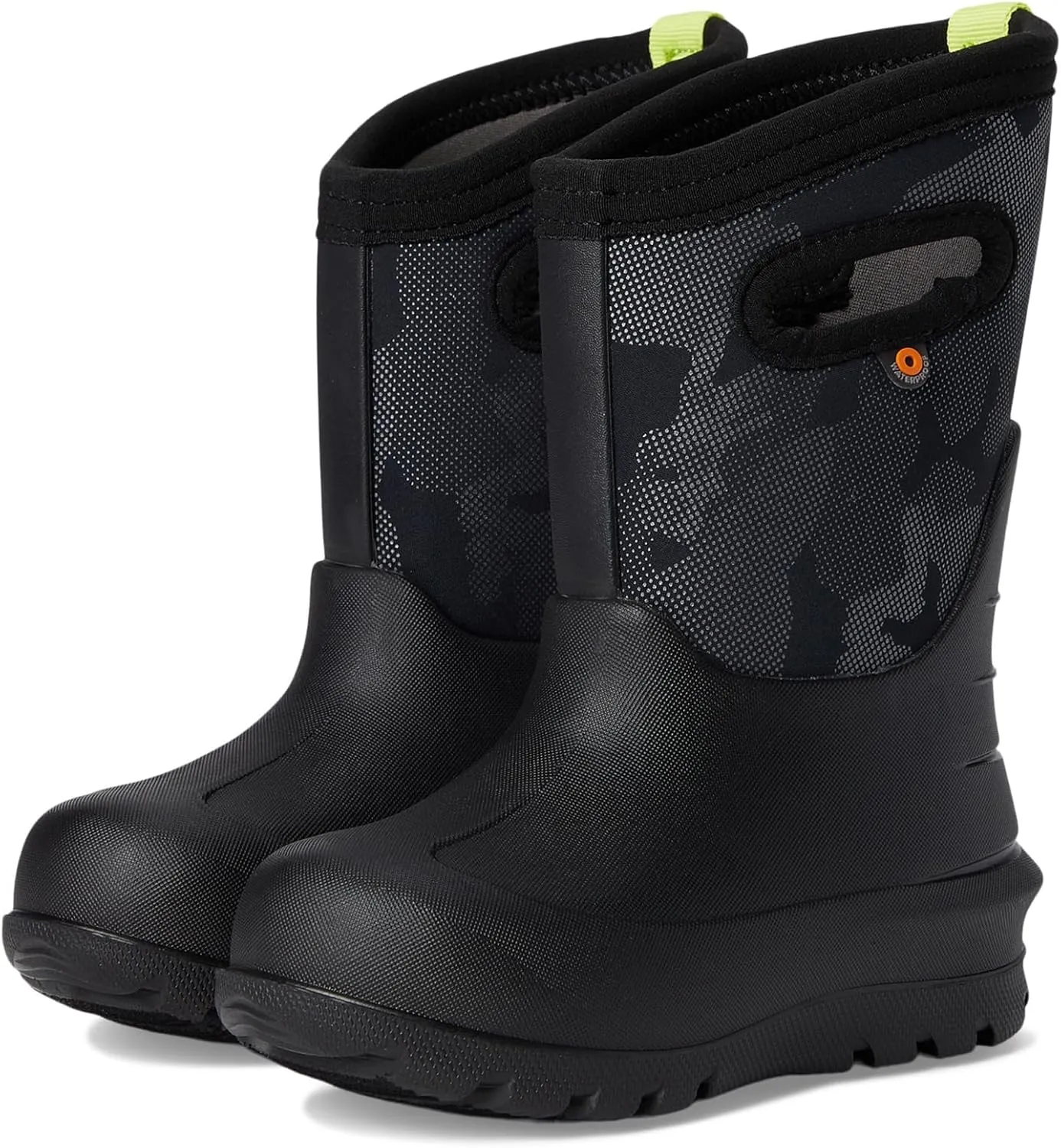 BOGS Unisex-Child Neo-Classic Metallic Camo (Toddler/Little Big Kid) Rain Boot