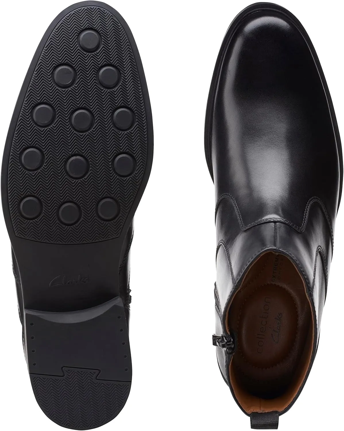 Clarks Men's Whiddon Zip Ankle Boot