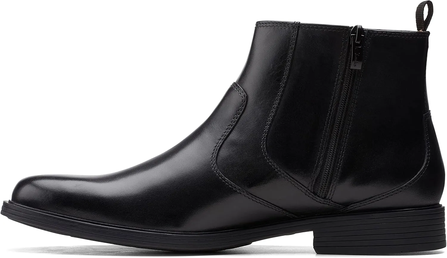 Clarks Men's Whiddon Zip Ankle Boot