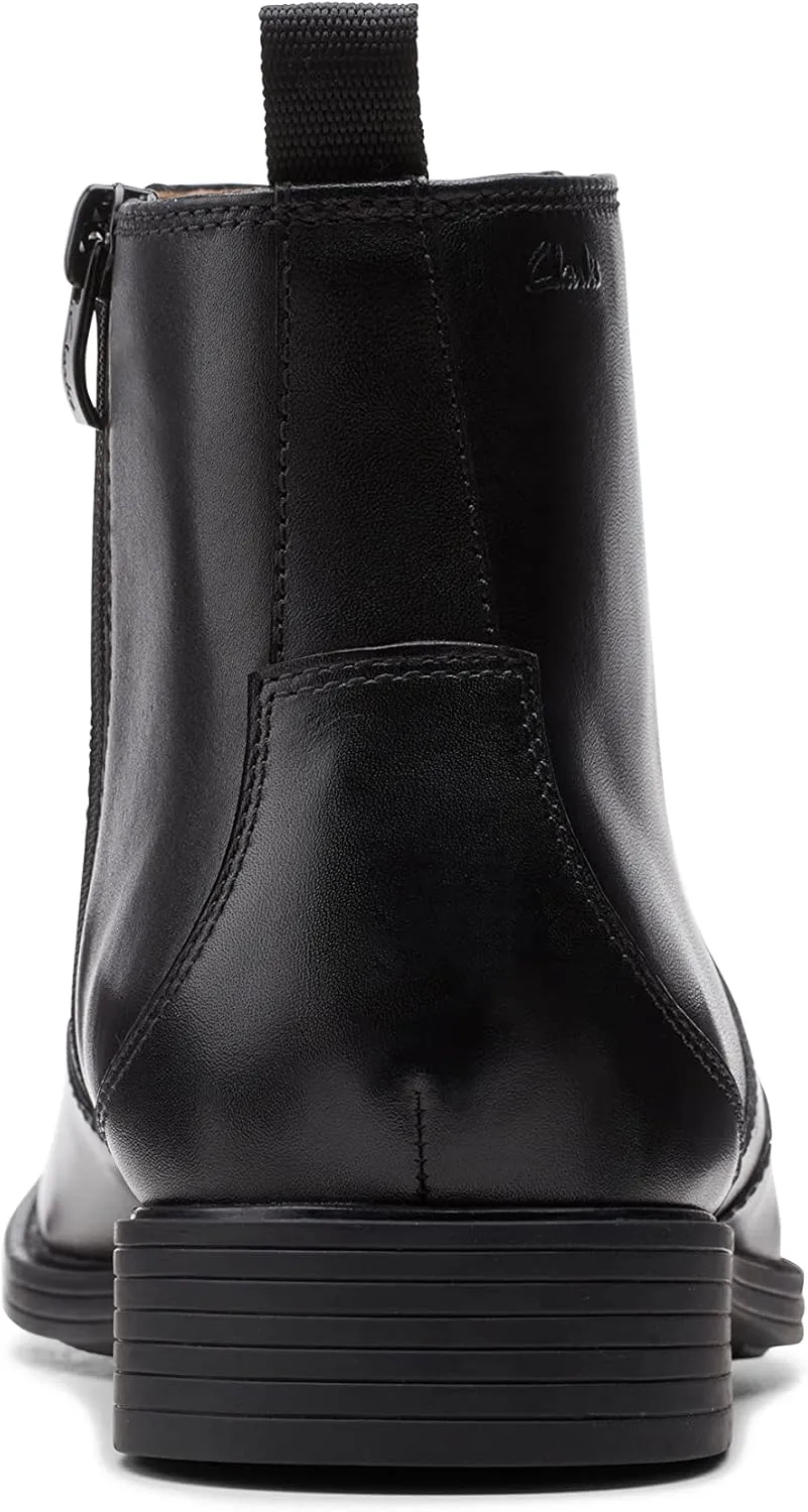 Clarks Men's Whiddon Zip Ankle Boot