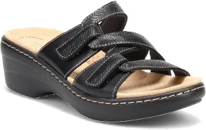 Clarks Women's Merliah Karli Sandal, Black, 6