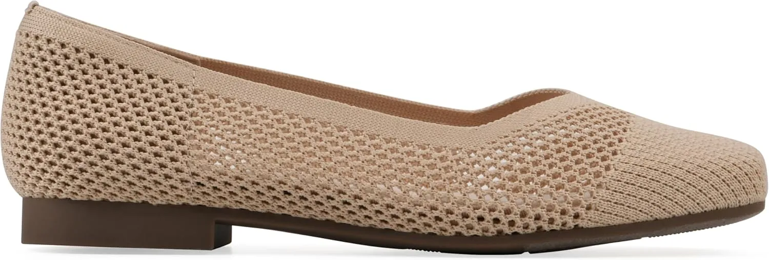 Cliffs by White Mountain Women's Beslee Knit Flat