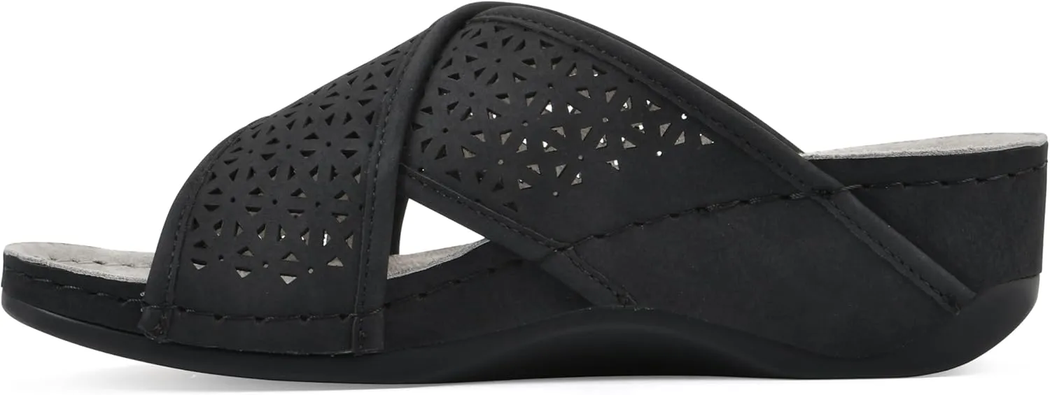 CLIFFS BY WHITE MOUNTAIN Women's Collet Wedge Sandal