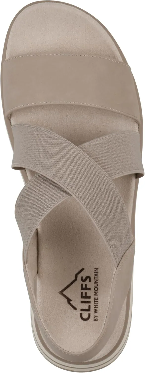CLIFFS BY WHITE MOUNTAIN Women's Hapley Strappy Sandal