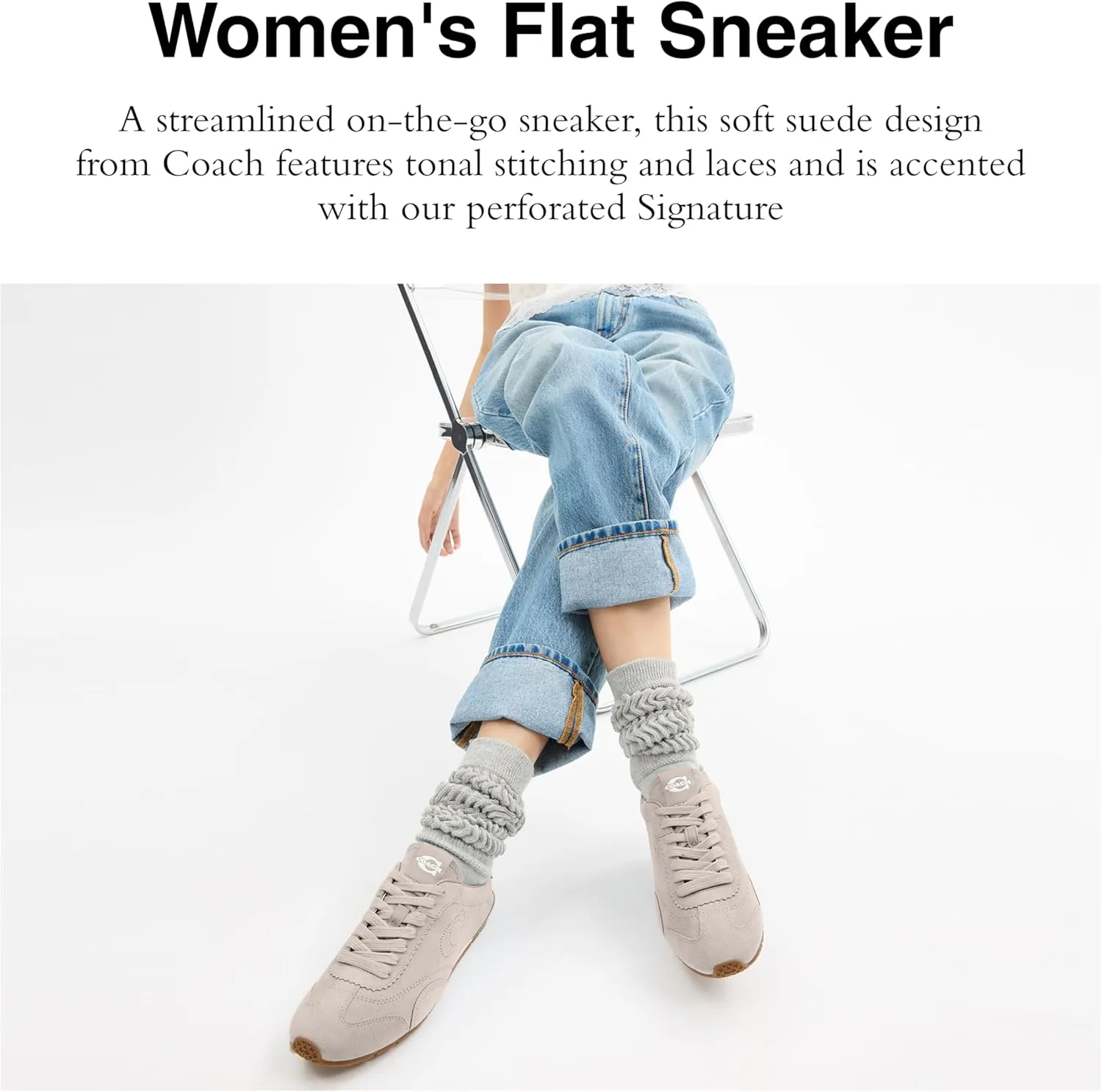 COACH Women's Flat Sneakers