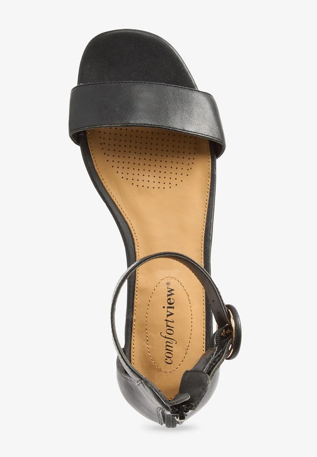 Comfortview Women's Wide Width The Alora Sandal