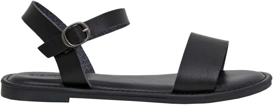CUSHIONAIRE Women's Clara One Band Ankle Strap Sandal  Memory Foam, Wide Widths Available