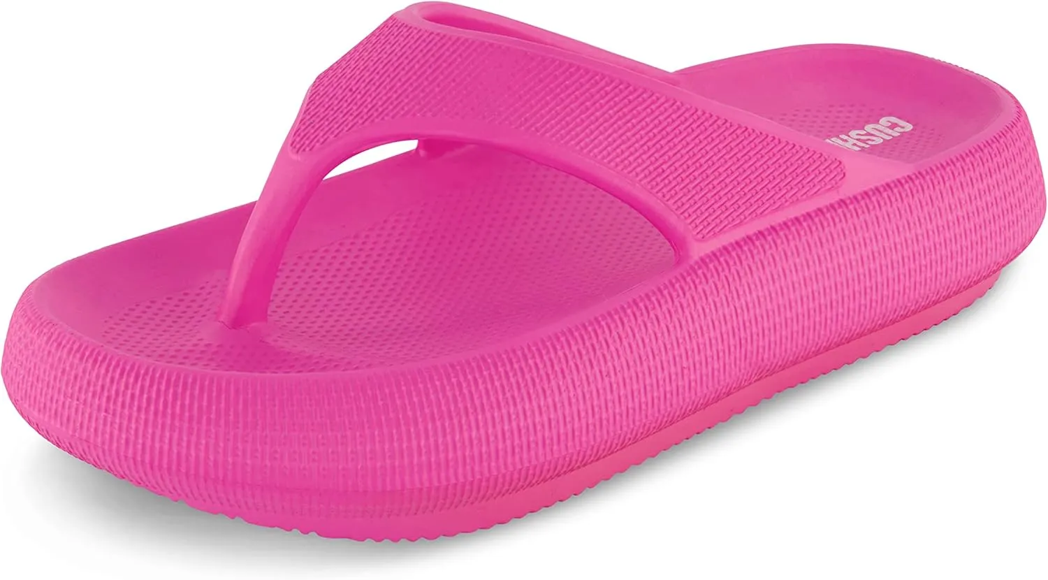 CUSHIONAIRE Women's Fling recovery cloud pool slides sandal with  Comfort