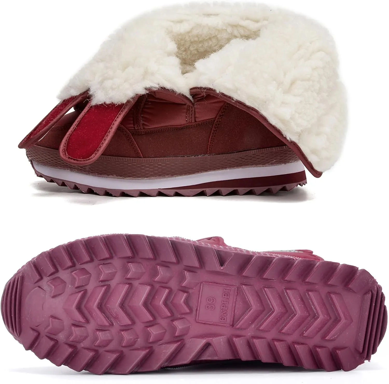DADAWEN Women's Waterproof Frosty Snow Boot