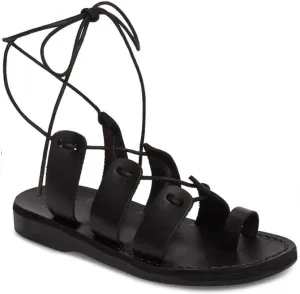 Deborah - Leather Lace Up Sandal - Womens Sandals