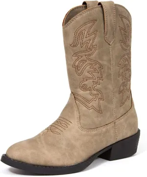 Deer Stags Boy's Ranch Western Boot