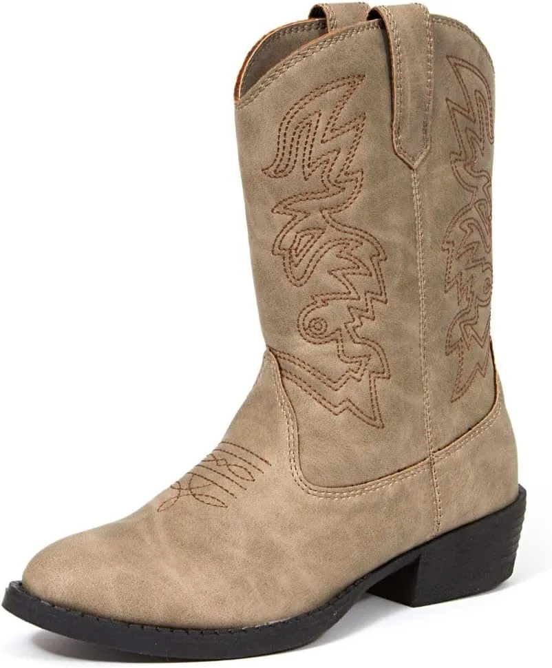 Deer Stags Boy's Ranch Western Boot