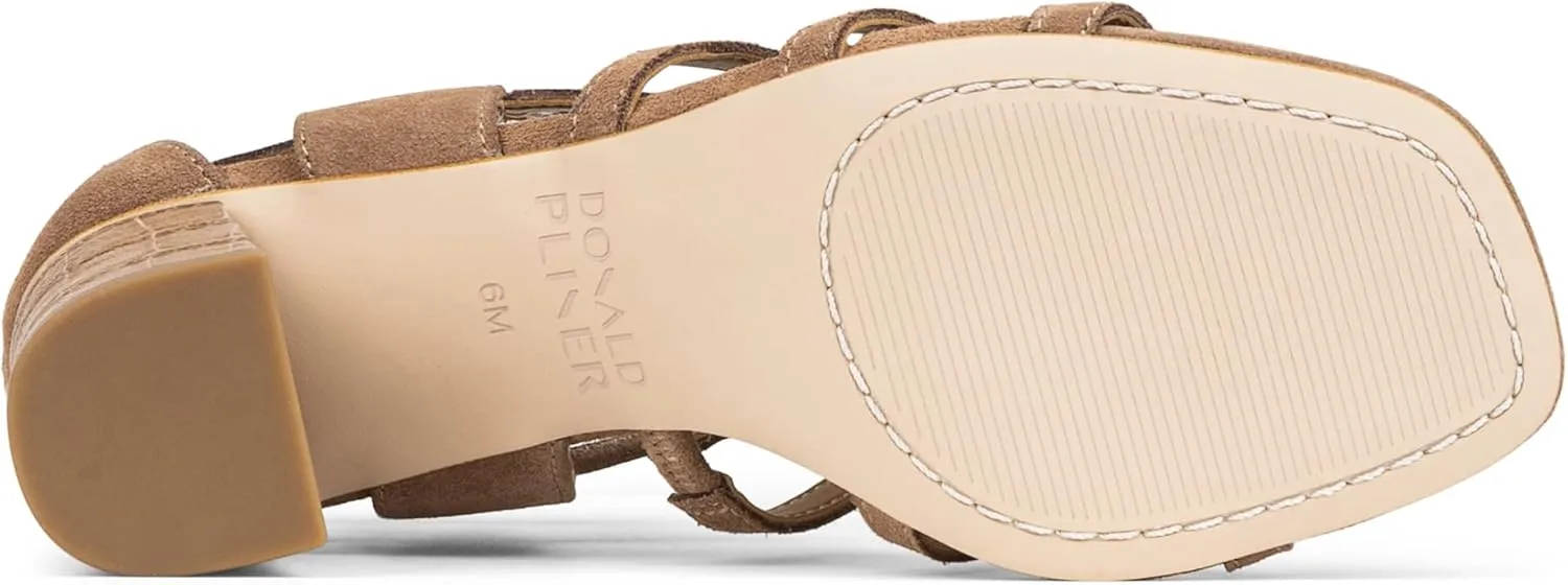 Donald Pliner Women's Poeme Basic Elastic Heeled Sandal