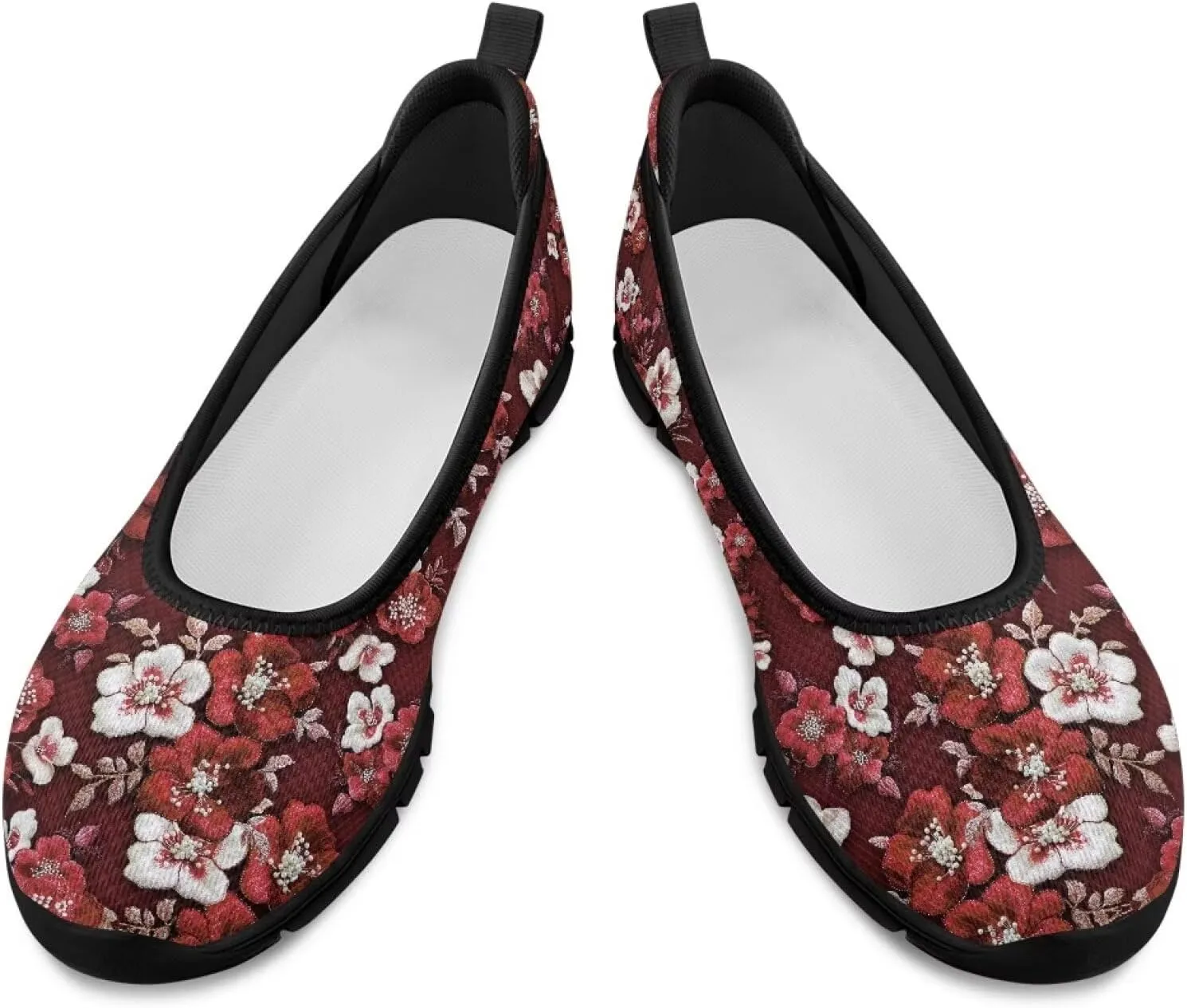 Doojoayie Ladies Slip On Shoes Trendy Loafers for Women Daily Business Wedding Wear