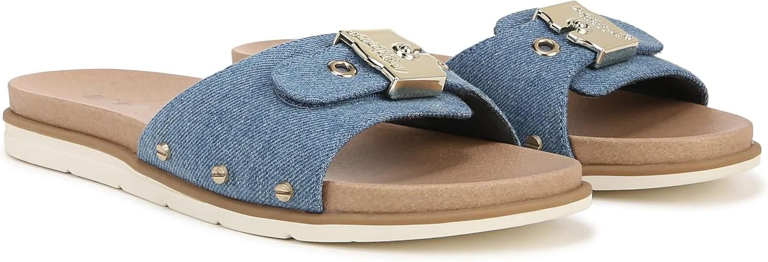 Dr. Scholl's Shoes Women's Nice Iconic Flat Sandal