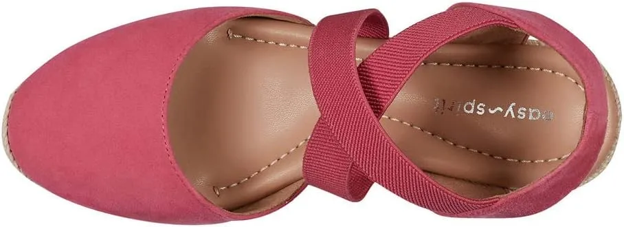 Easy Spirit Women's Meza Espadrille Wedge Sandal
