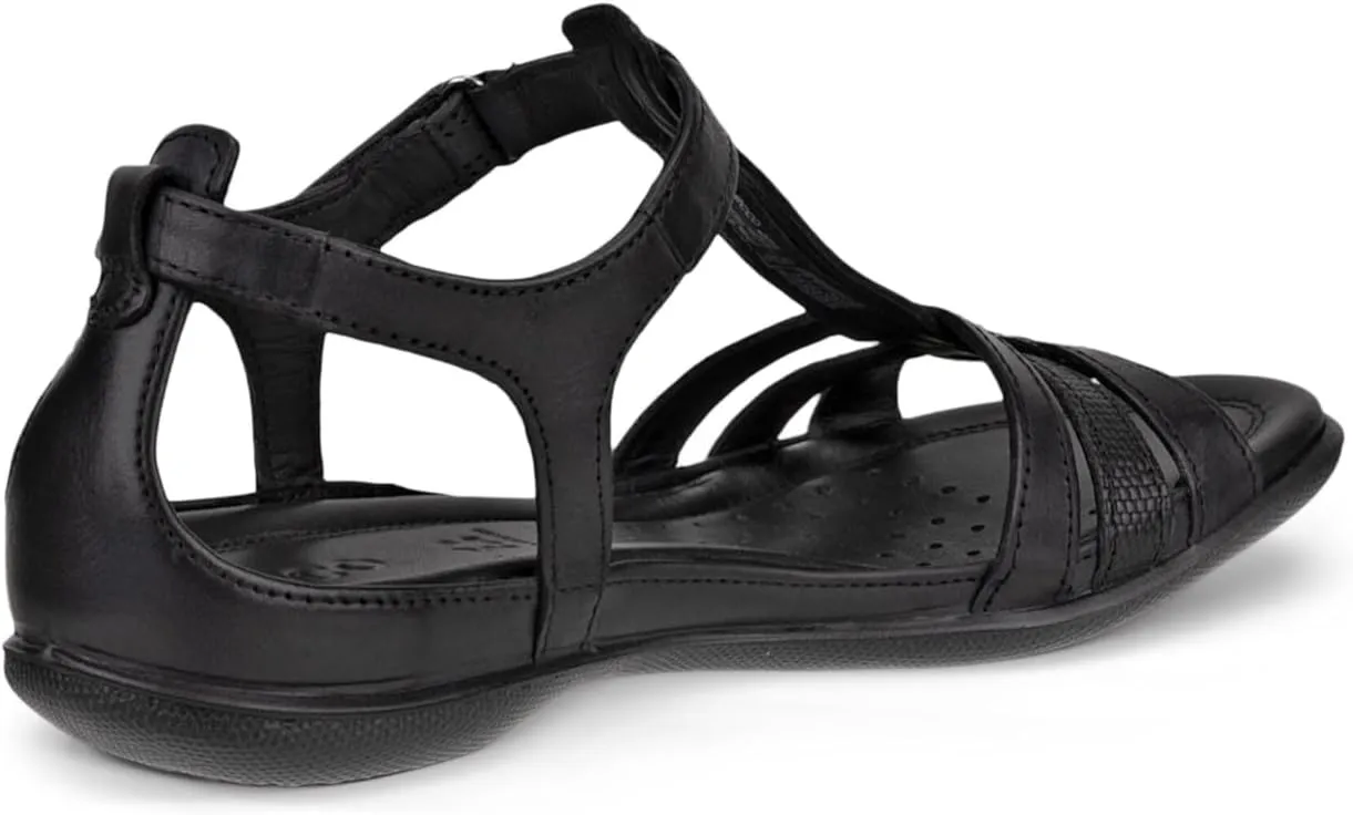 ECCO Womens Flash T-Strap Gladiator Sandal,