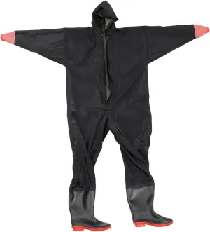 Fishing Wader Suits for Men and Women Breathable Outdoor Overalls with Durable Material Quick Release Zips Lightweight Design for Easy Carrying