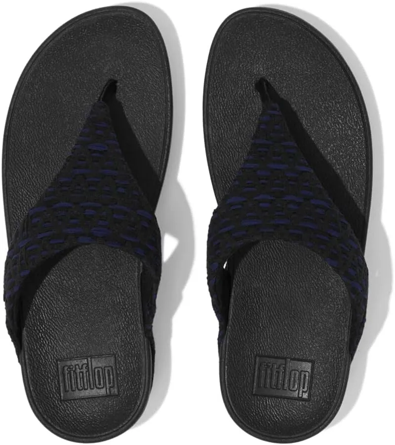 FitFlop Women's LULU GEO-Webbing Toe-Post Sandals