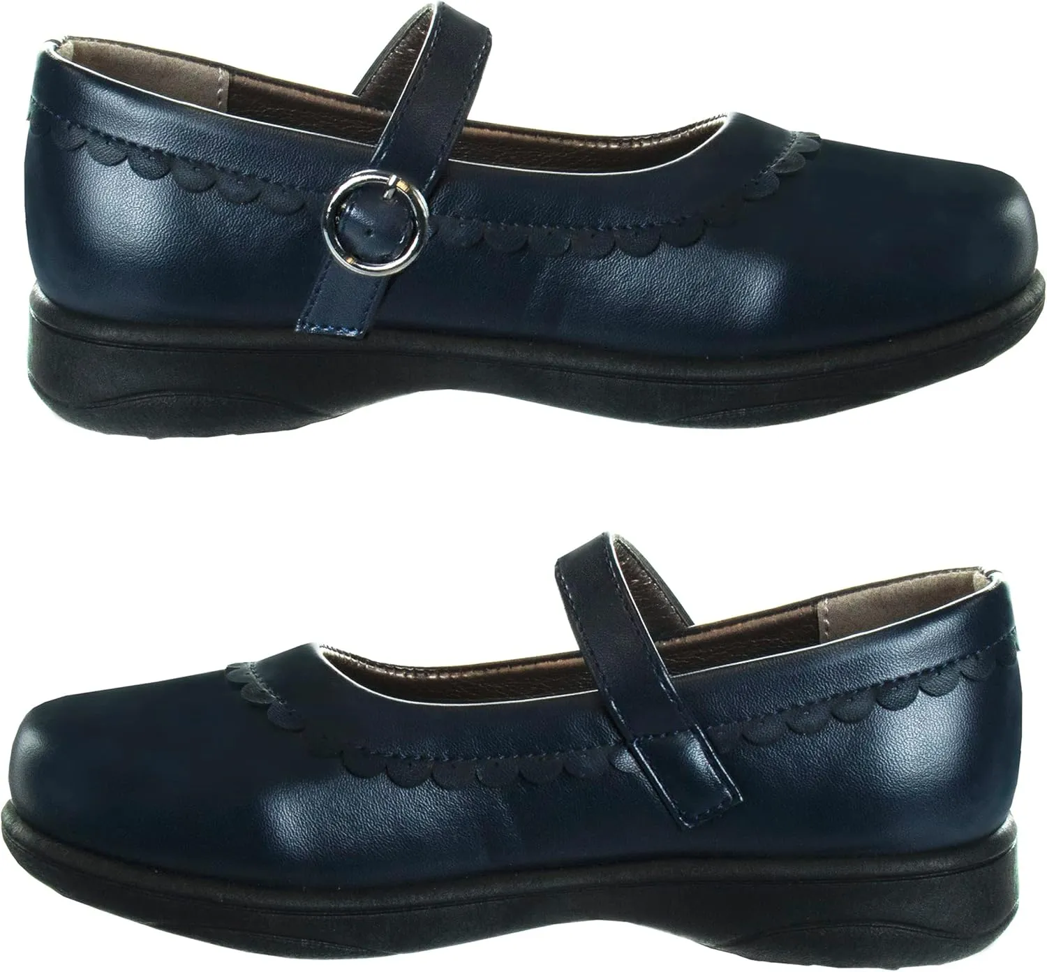 French Toast Girls Mary Jane Shoes School Kids Uniform Flats Ballet Strap Dress Formal Slip-On (Toddler, Little Kid, Big Kid)
