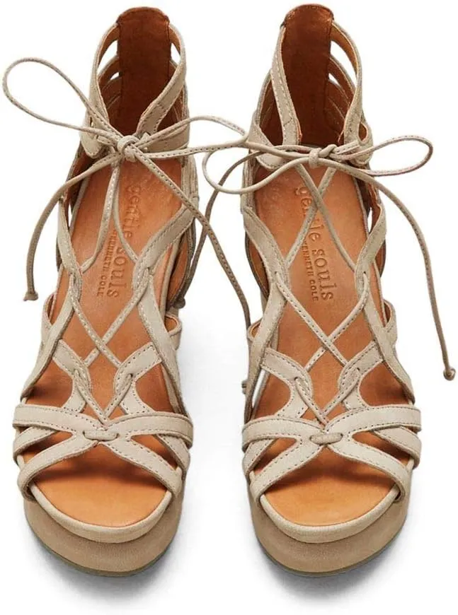 Gentle Souls by Kenneth Cole Women's Joy Wedge Sandal