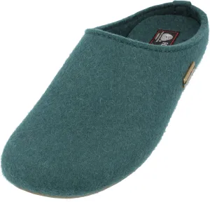 HAFLINGER Women's Wool Felt Slippers Everest Fundus, Ruby red