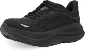 Hoka Women's Bondi 9 Sneaker, Black/Black, 7.5