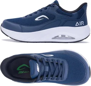 IIV Wide Toe Box Shoes for Men | Arch Support Walking Tennis Sneakers | Orthotic Shoes for Bunions, Plantar Fasciitis, Standing All Day