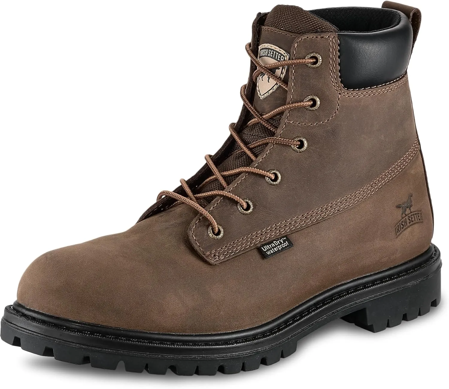 Irish Setter, Hopkins, Men's, 6", Waterproof, Soft Toe, Work Boot