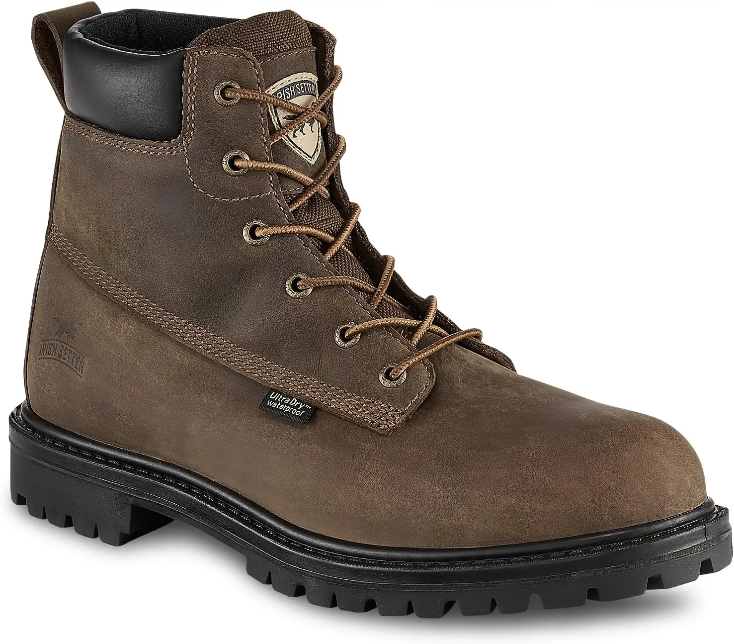 Irish Setter, Hopkins, Men's, 6", Waterproof, Soft Toe, Work Boot