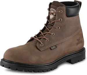 Irish Setter, Hopkins, Men's, 6", Waterproof, Soft Toe, Work Boot