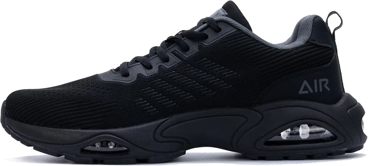 JARLIF Men's Air Running Shoes Athletic Cushioned Tennis Shoes Comfortable Supportive Sport Gym Jogging Sneaker Size 7-13