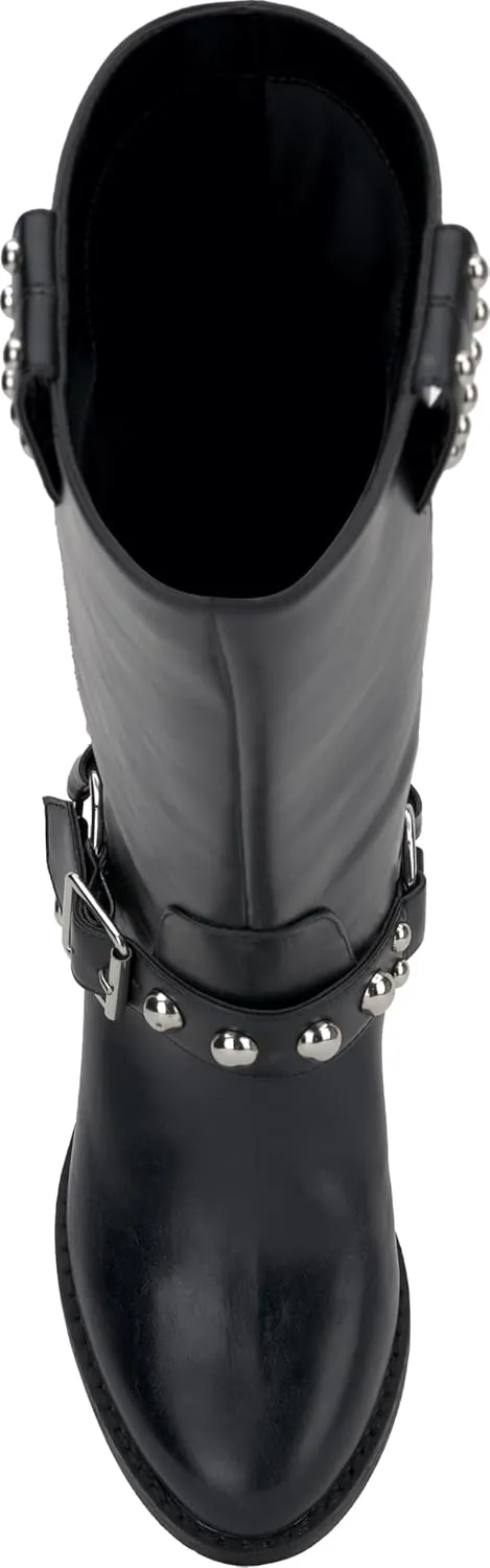 Jessica Simpson Womens Milley Studded Wedge Boots